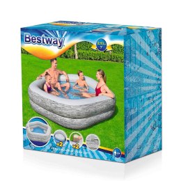 Bestway Basen Nadmuchiwany dla Rodziny 213x206x53 cm +6 Lat Ogród 54423