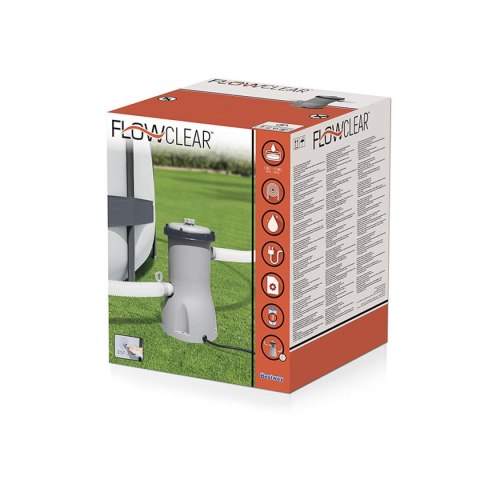 Bestway Basenowy Filtr 3028 Litrow/Godzinę Ogród 58386