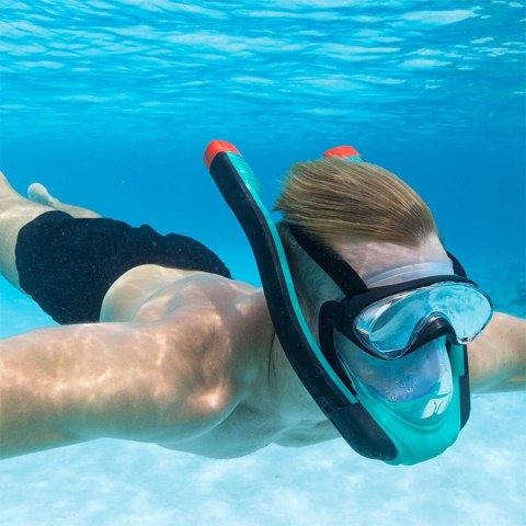 Bestway Podwójny Snorkel Zawór Spustowy Antifog L/XL +12 Lat Plaża i Basen 24058