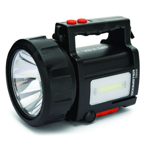 Ładowalny ręczny reflektor LED Velamp DOOMSTER TREKK 10 W