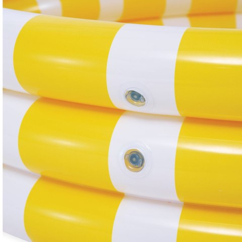 Dmuchany Fotel dla Dzieci Intex Cytrynowa 147 x 33 x 147 cm Żółty (6 Sztuk)