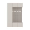 Garderoba HAGA III 1Sz2W KASZMIR BEŻ Szafa + 2x Wieszak