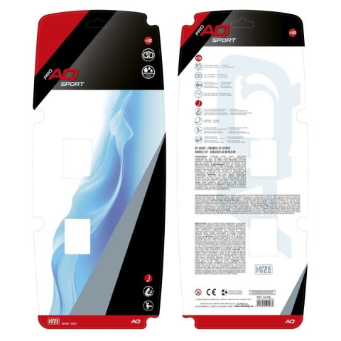 Gogle do nurkowania z rurką AquaSport Czarny Dorosłych (2 Sztuk)