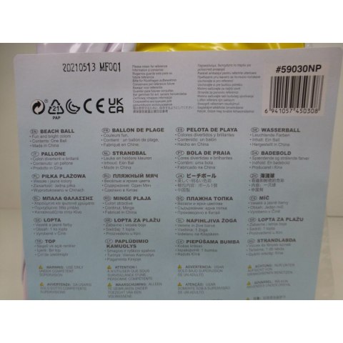 Piłka plażowa Intex Ø 61 cm PVC (36 Sztuk)