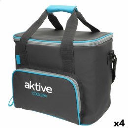 Przenośna Lodówka Aktive 20 L 32 x 28 x 23 cm Czarny (4 Sztuk)