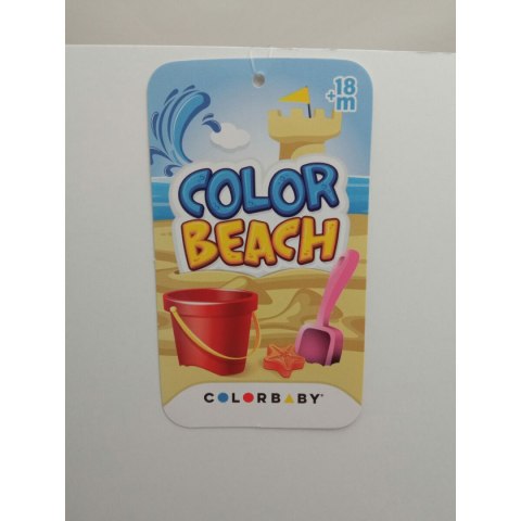 Zestaw zabawek plażowych Colorbaby 2 Części polipropylen (12 Sztuk)