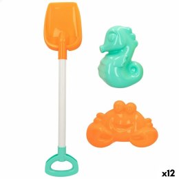 Zestaw zabawek plażowych Colorbaby 3 Części 58 cm (12 Sztuk)