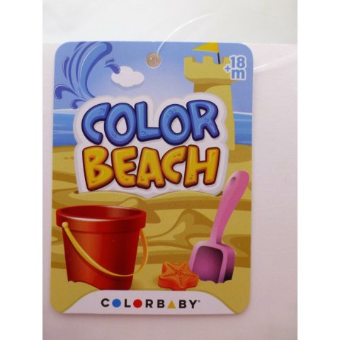 Zestaw zabawek plażowych Colorbaby Ø 14 cm (20 Sztuk)