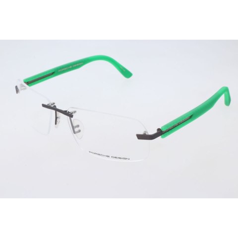 Ramki do okularów Męskie Porsche Design P8233-F Szary ø 60 mm