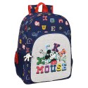 Plecak szkolny Mickey Mouse Only One Granatowy 33 x 42 x 14 cm