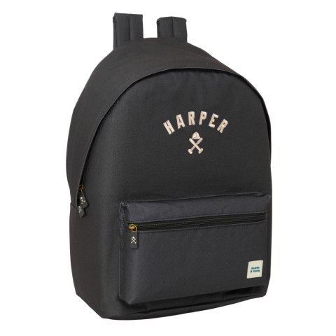 Plecak na Laptopa Harper & Neyer +usb harper & neyer Czarny 31 x 44 x 18 cm
