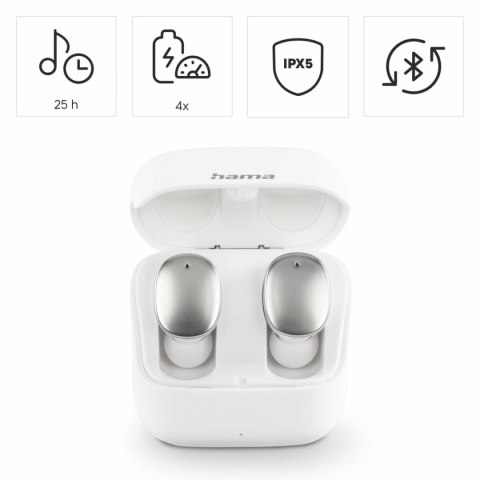 Słuchawki Hama 00184109 Biały