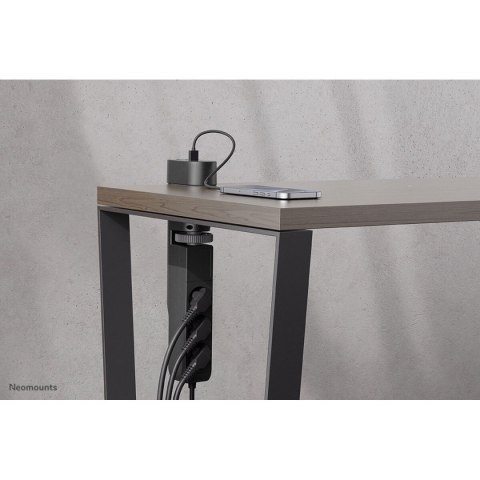 Listwa zasilająca Neomounts VOLT DESK CLAMP Czarny (1,4 m)