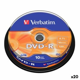 DVD-R Verbatim 4,7 GB 16x (20 Sztuk)