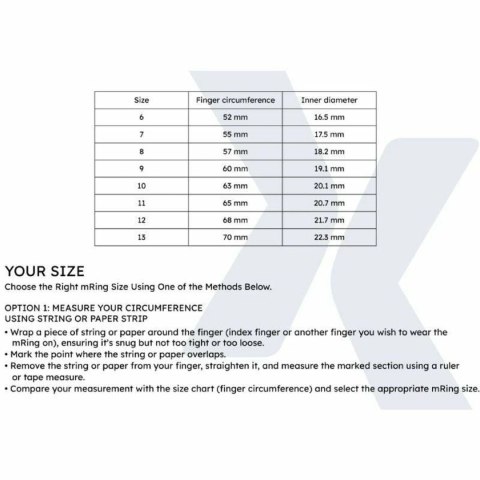 Inteligentny pierścień Maxcom MR100 Złoto