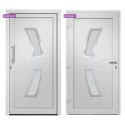 Drzwi frontowe, białe, 88 x 200 cm