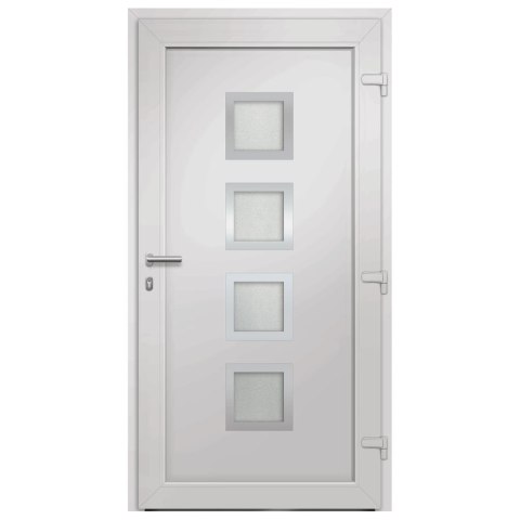 Drzwi wejściowe zewnętrzne, antracytowe, 108 x 208 cm