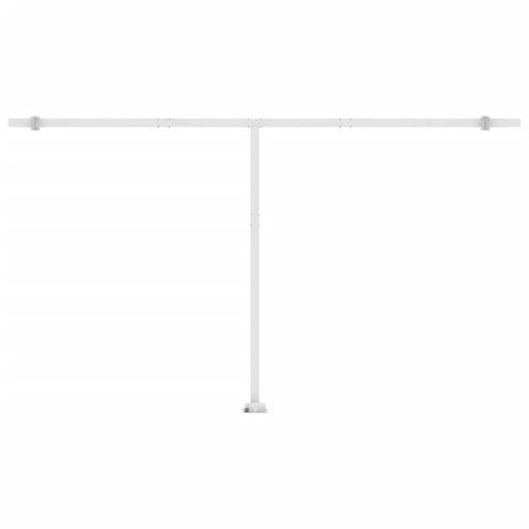 Automatycznie zwijana markiza, LED i czujnik wiatru, 500x300 cm