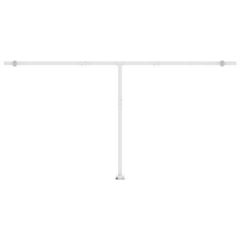 Automatycznie zwijana markiza, LED i czujnik wiatru, 600x300 cm