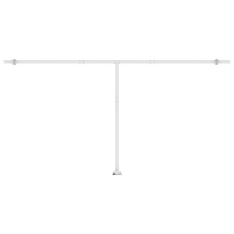 Automatycznie zwijana markiza, LED i czujnik wiatru, 600x350 cm