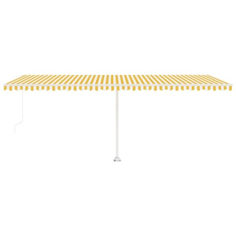 Wolnostojąca, ręcznie zwijana markiza, 600x350 cm