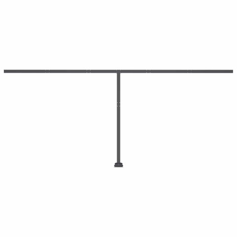 Automatycznie zwijana markiza, LED i czujnik wiatru, 600x300 cm