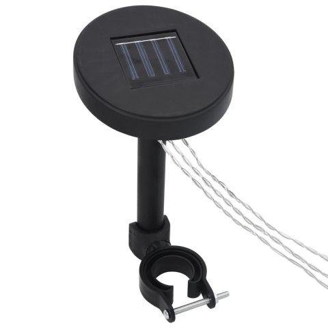 Altana z zasłonami i lampkami LED, 3x3 m, taupe