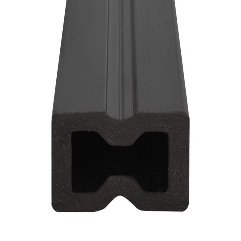 Deski tarasowe WPC z akcesoriami, 26 m², 2,2 m, brązowo-szare