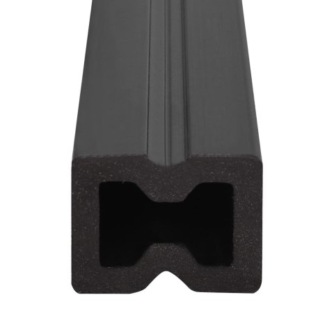 Deski tarasowe WPC z akcesoriami, 30 m², 2,2 m, brązowo-szare