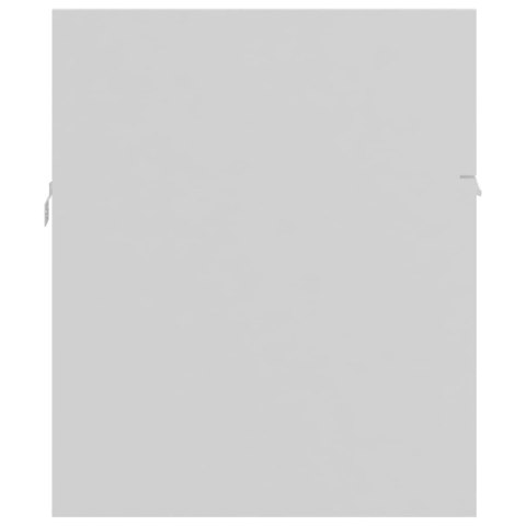 Zestaw mebli łazienkowych, biały, materiał drewnopochodny