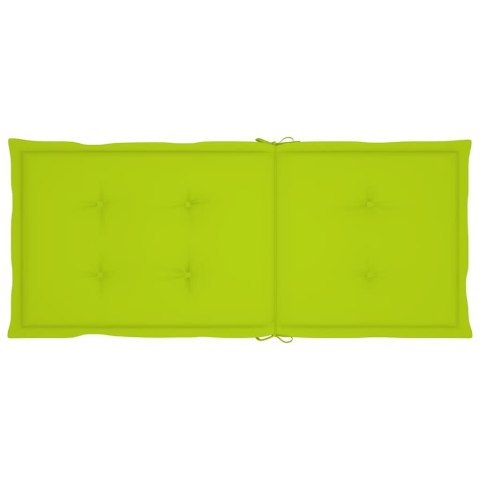 Rozkładane krzesła ogrodowe z poduszkami, 8 szt., drewno tekowe