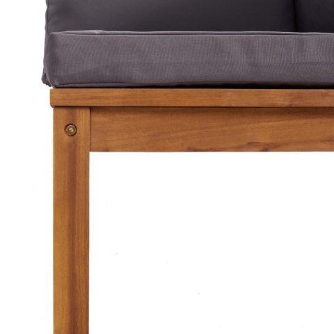 11-cz. zestaw wypoczynkowy do ogrodu, z poduszkami, akacjowy