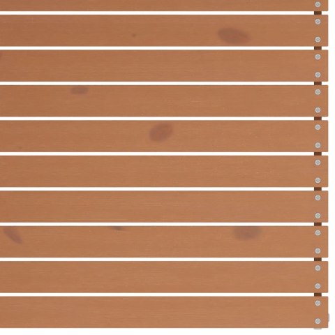 6-cz. zestaw wypoczynkowy do ogrodu, miodowy brąz, sosnowy
