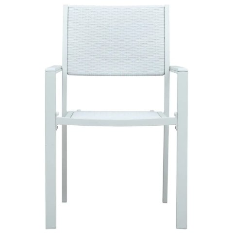 5-częściowy zestaw mebli ogrodowych, biały