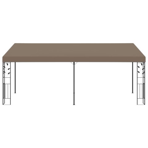 Altana przyścienna, 6 x 3 x 2,5 m, taupe