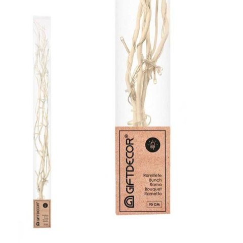 Bukieciki Gift Decor Naturalny 20 x 90 x 6 cm Światło LED (12 Sztuk)