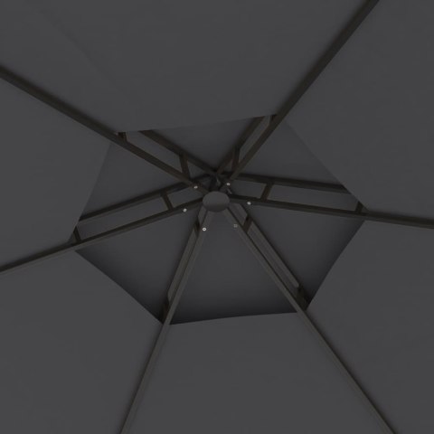 Altana ze ściankami, 3,1 x 2,7 m, antracytowa