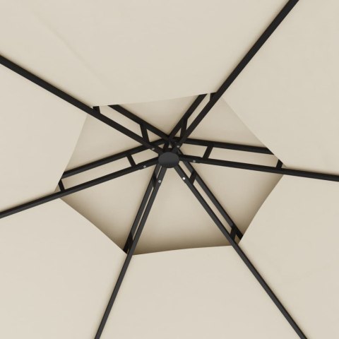 Altana ze ściankami, 3,1 x 2,7 m, kremowa