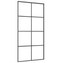 Drzwi przesuwne a akcesoriami, 102,5x205 cm, ESG i aluminium