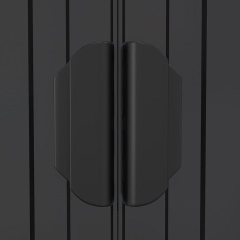 Szopa ogrodowa, antracytowa, 192x1021x223cm, stal galwanizowana