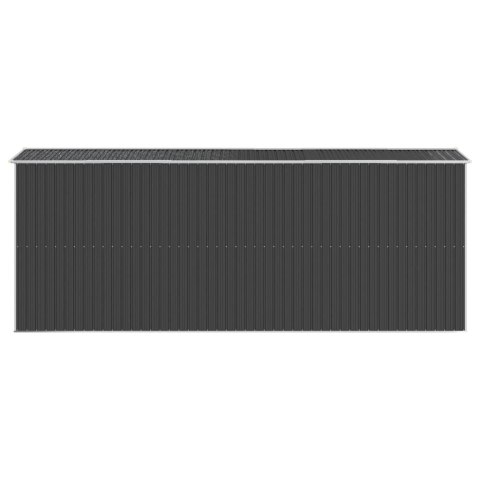 Szopa ogrodowa, antracytowa, 192x523x223 cm, stal galwanizowana