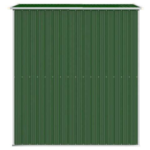 Szopa ogrodowa, zielona, 192x191x223 cm, stal galwanizowana