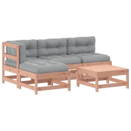 5-cz. zestaw wypoczynkowy do ogrodu, z poduszkami, daglezja