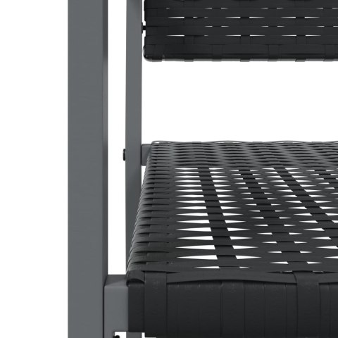 5-cz. zestaw mebli ogrodowych, polirattan i stal