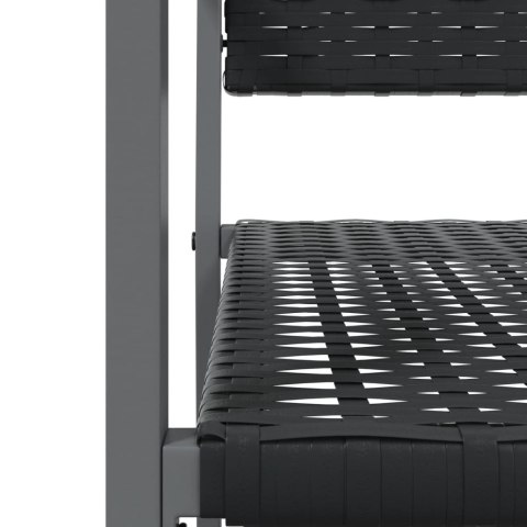 5-cz. zestaw mebli ogrodowych, polirattan i stal