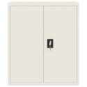 Szafa na dokumenty, biała, 90x40x145 cm, stalowa