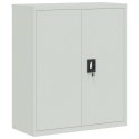 Szafa na dokumenty, jasnoszara, 90x40x145 cm, stalowa