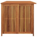 Skrzynia ogrodowa, 200x80x75 cm, lite drewno akacjowe