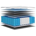 Materac kieszeniowy, średnia twardość, 180x200 cm