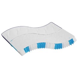 Materac kieszeniowy, średnia twardość, 200x200 cm